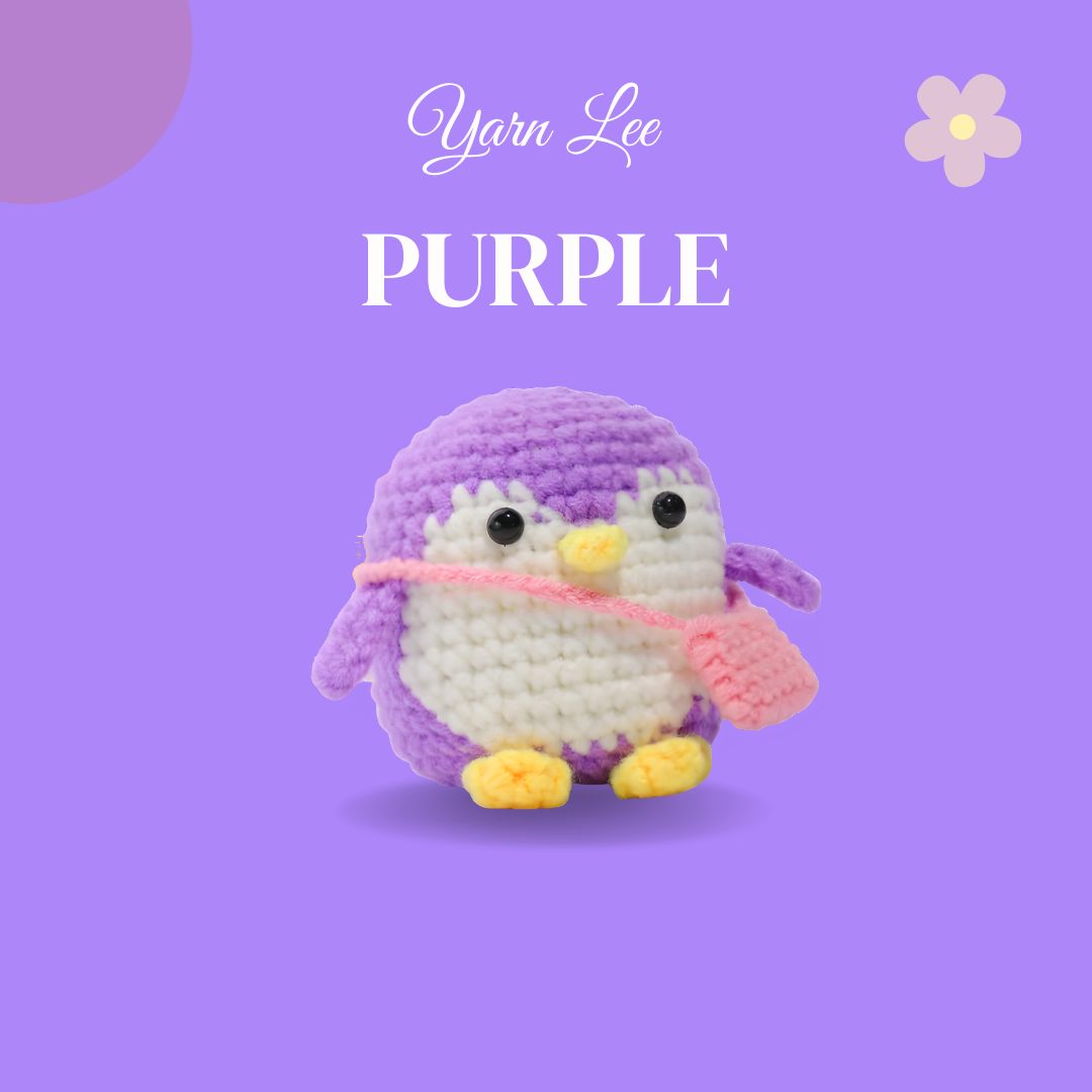 🐧 DIY Penguin Crochet Kit – All-in-One Starter Set for Beginners