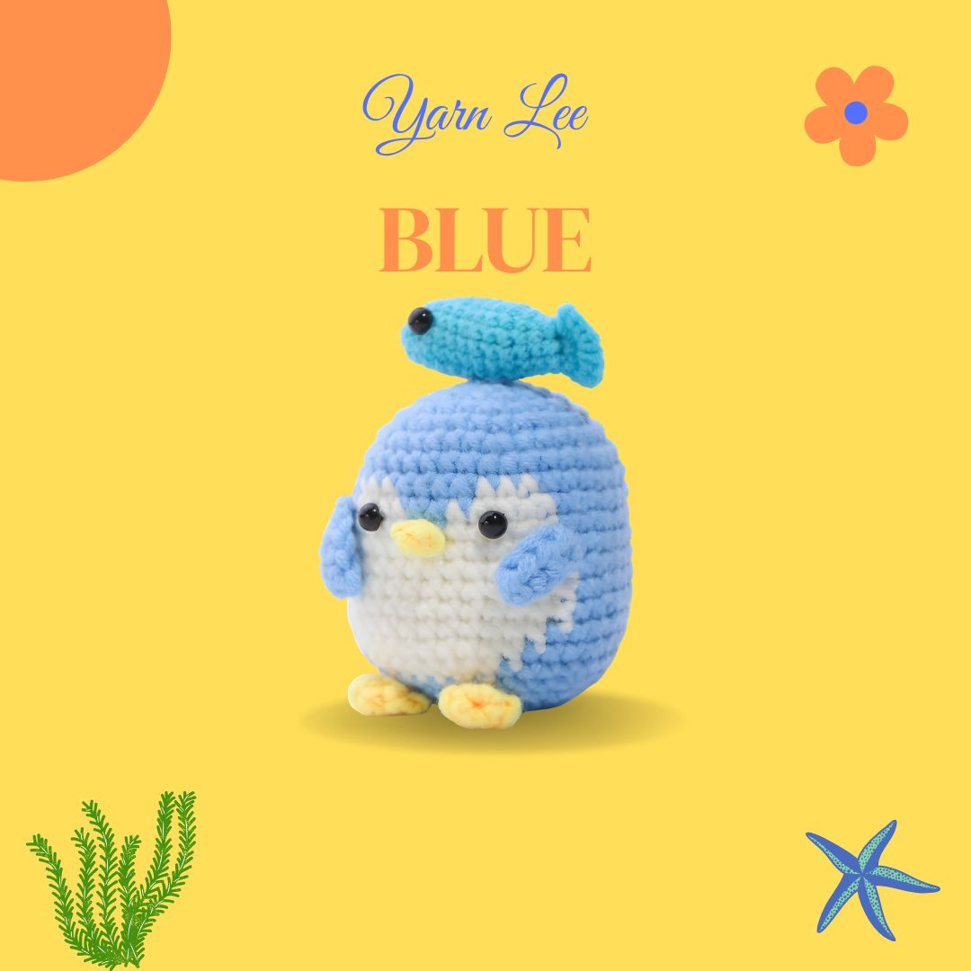 🐧 DIY Penguin Crochet Kit – All-in-One Starter Set for Beginners